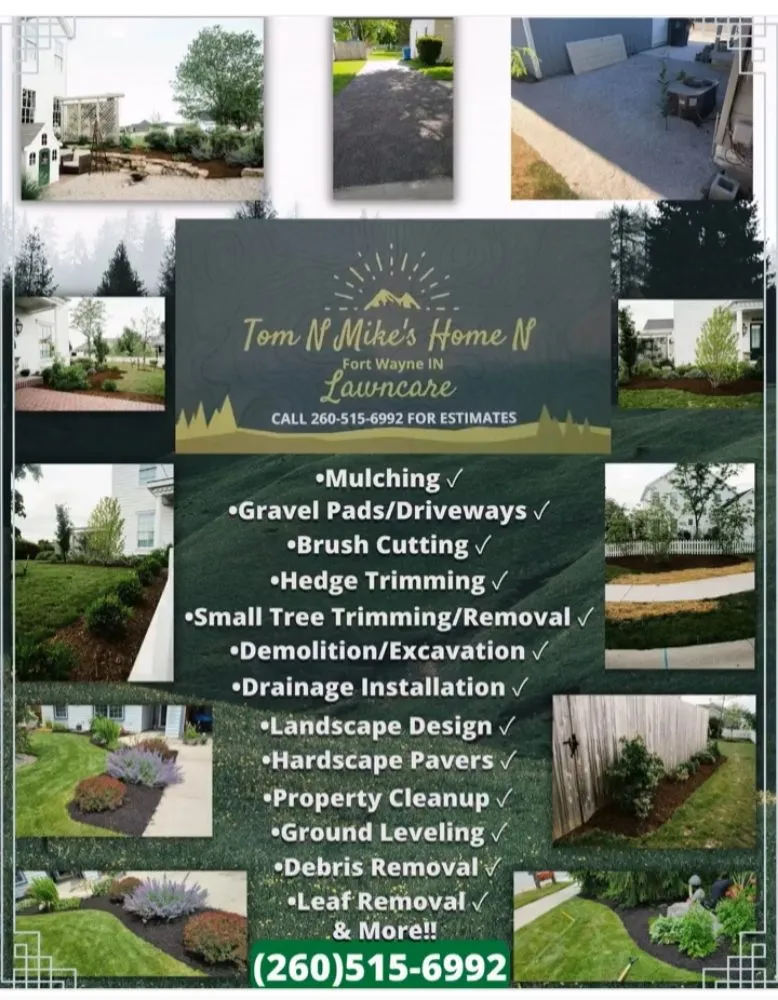 Local residential landscaping in Fort Wayne, IN - Tom N Erics Home N Lawncare