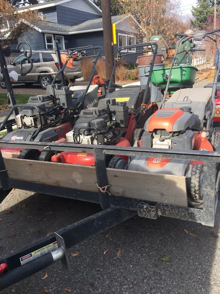 Custom landscape design for residential properties in Kootenai, ID by Tom Tharp Lawn Care