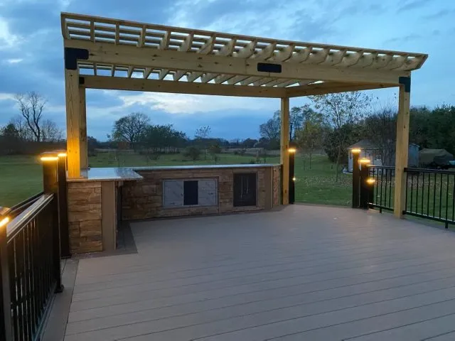 Custom landscape design for homes across Palmyra, PA - Tomahawk landscaping