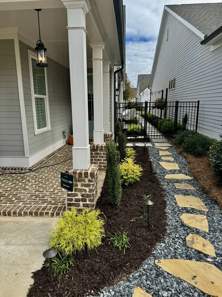 Expert landscape installation for homes across Woodstock, GA - Tomahawk Turf Landscape