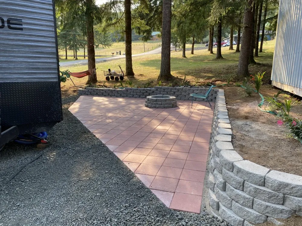 Professional landscape installation in Shelton, WA by Toma's Landscaping