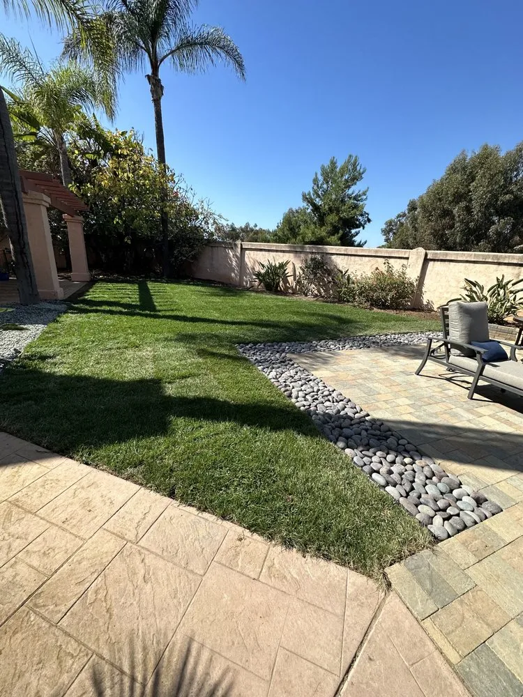 Professional landscape installation for residential properties in Spring Valley, CA by Tomas Landscaping