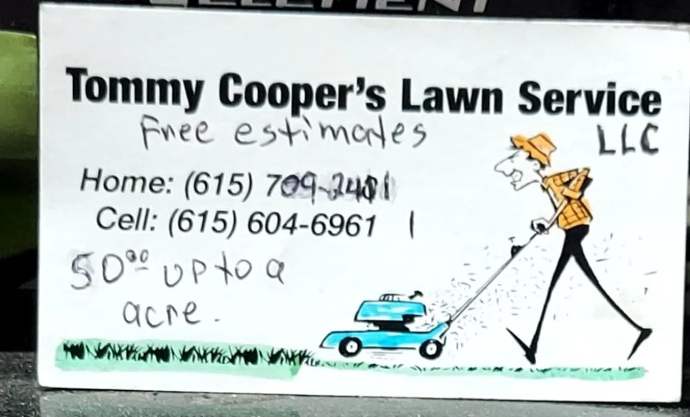Top-rated residential landscaping in Carthage, TN - Tommy cooper lawn service