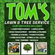Tom's Lawn Service Logo