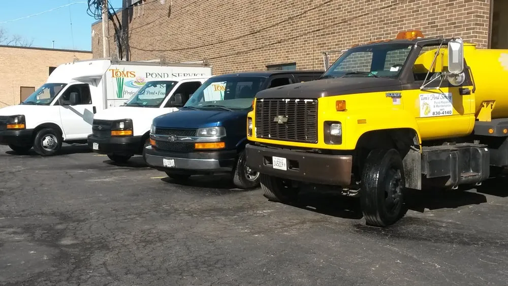 Professional lawn mowing service experts serving Palatine, IL - Tom's Pond Service