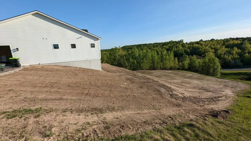 Professional landscape installation with custom design in Traverse City, MI by Toms Total Outdoor Maintenance Service