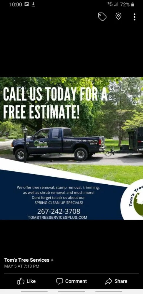 Local outdoor landscaping in Bensalem, PA by Tom's Tree Services