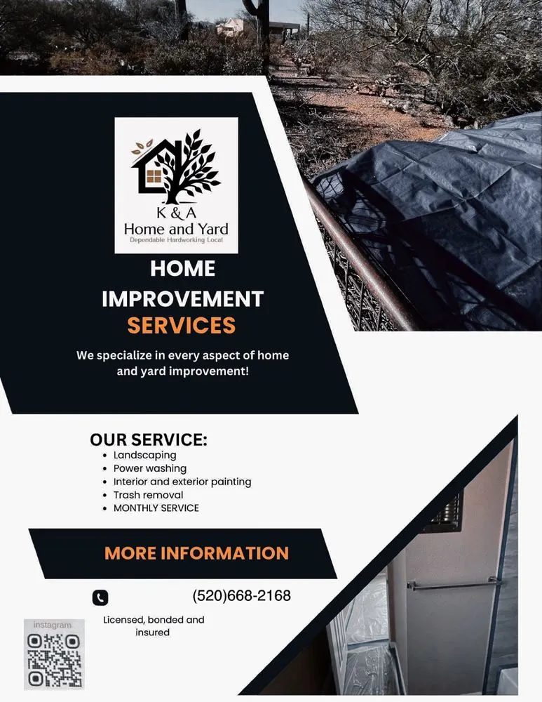 Custom landscape design for beautiful yards in Oro Valley, AZ by Tone’s Landscaping