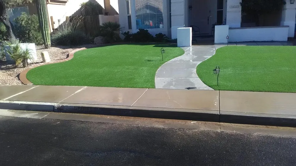 Affordable yard maintenance for outdoor upgrades in Tempe, AZ by Tony Batista Landscaping & Artificial Grass