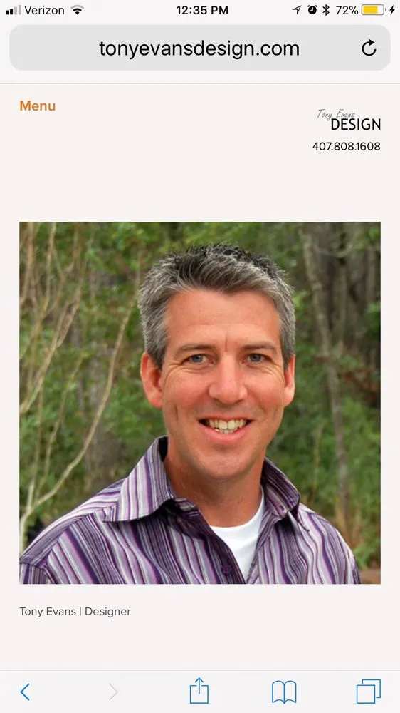 Trusted garden landscaping in Orlando, FL by Tony Evans Design