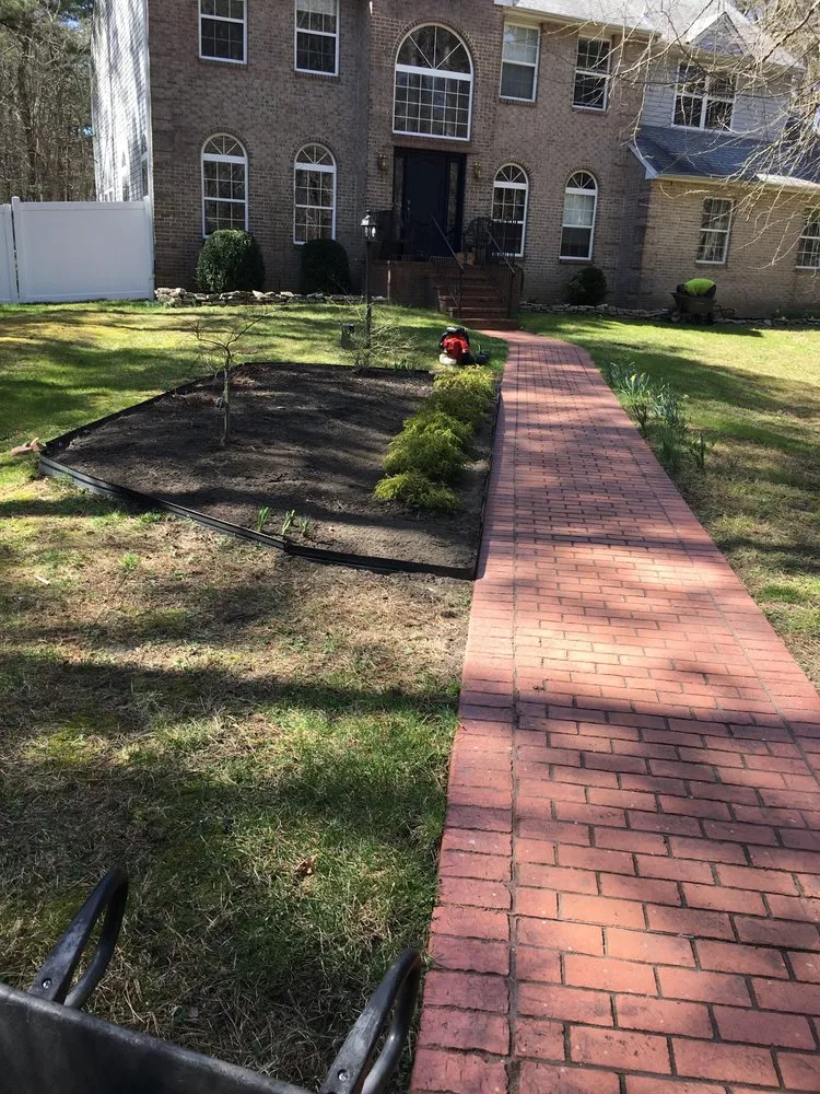 Expert landscape installation in Voorhees, NJ by Tony Landscaping