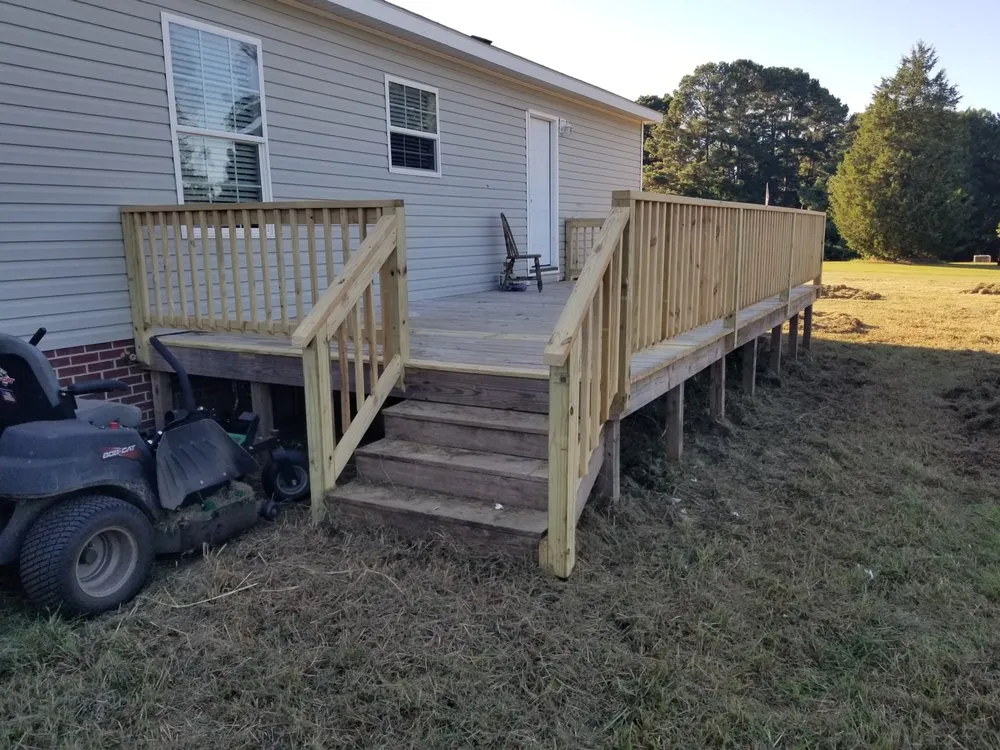 Affordable landscape design in Linden, NC by Tony Lawn and Maintenance