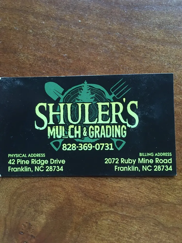 Affordable yard cleanup service near you in Franklin, NC by Tony Shuler Grading and Mulch