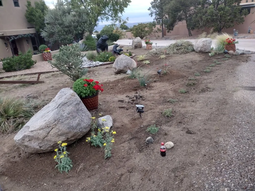 Local garden landscaping in Albuquerque, NM by Tony Soto