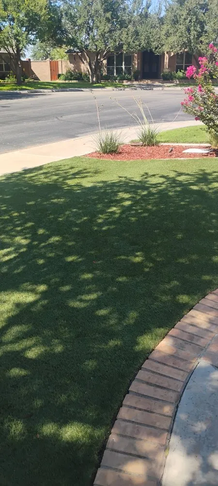 Affordable residential landscaping in Midland, TX - Tony Turf