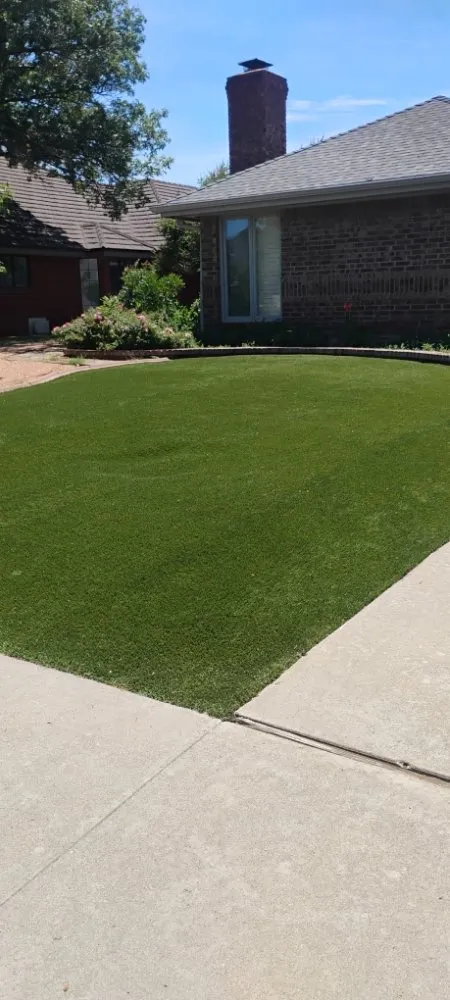 Trusted landscape installation for beautiful yards in Midland, TX by Tony Turf