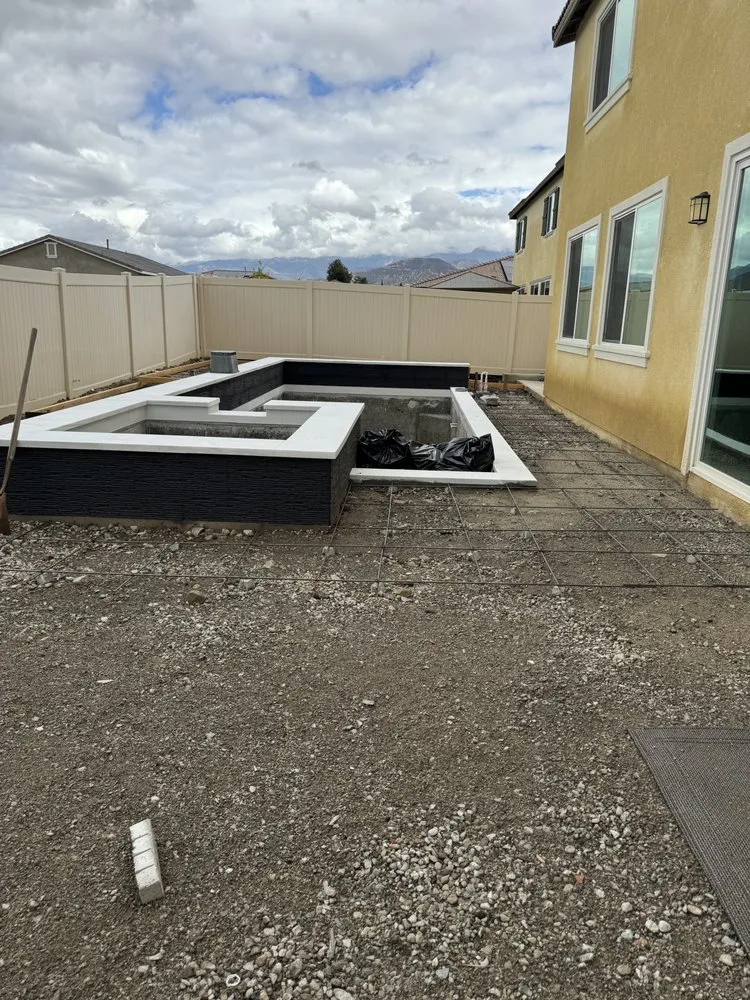 Professional yard cleanup service with custom design in Riverside, CA by Tony's Hardscape Design