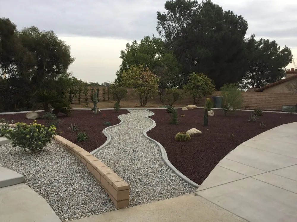 Professional yard cleanup service in Rialto, CA by Tony's Landscape