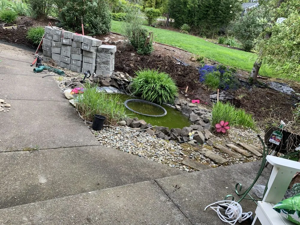 Affordable landscape design for homes in Shelton, WA by Tony's Landscape