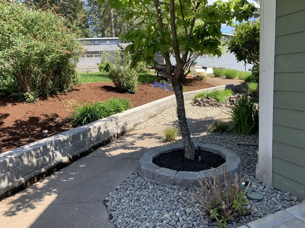 Local outdoor landscaping for homes in Shelton, WA by Tony's Landscape
