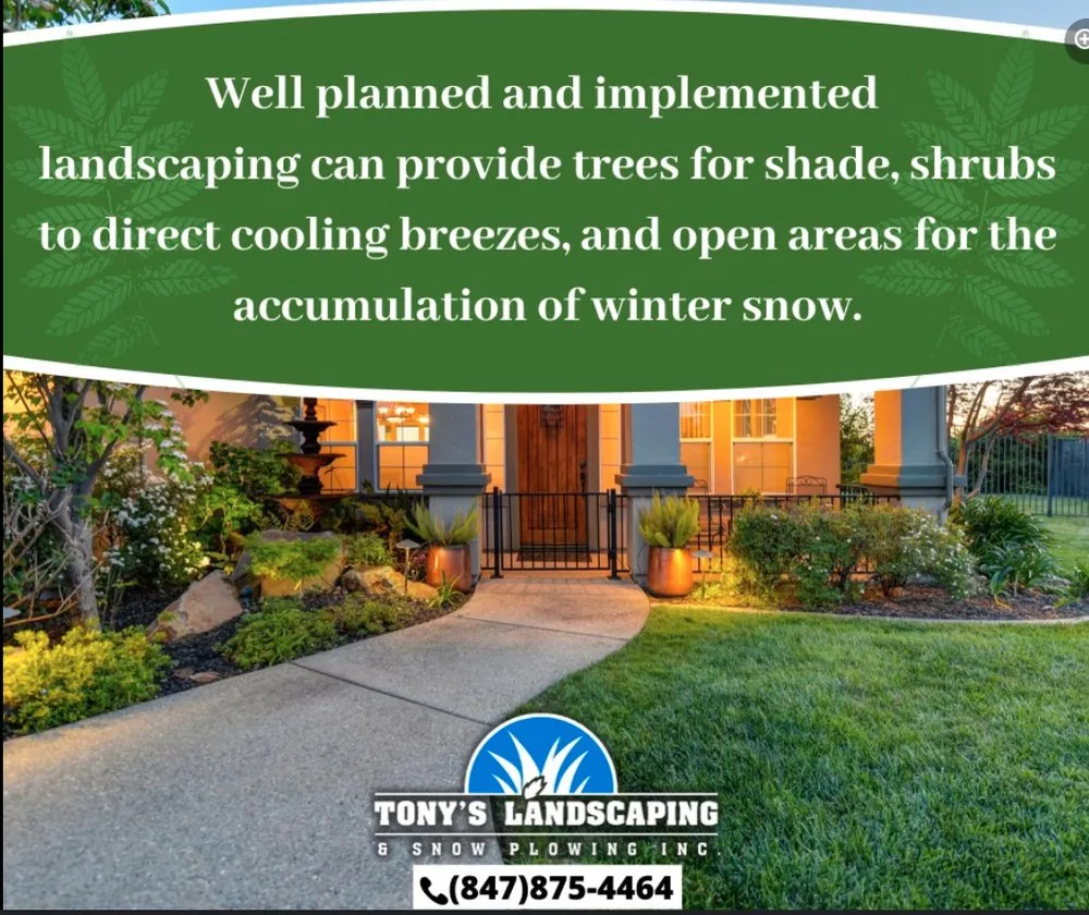 Local garden landscaping for outdoor upgrades across Waukegan, IL - Tony's Landscaping & Snow Plowing