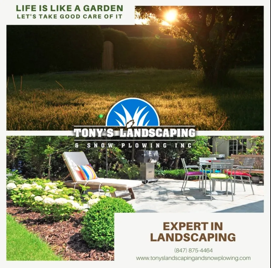 Trusted landscape design with custom design in Waukegan, IL by Tony's Landscaping & Snow Plowing