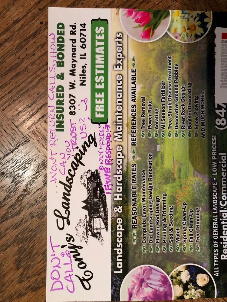 Custom yard maintenance with custom design in Niles, IL by Tony's Landscaping