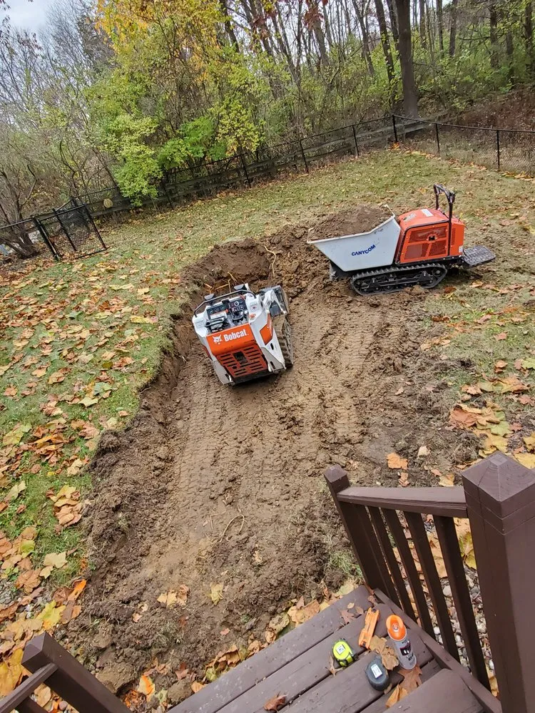 Custom yard cleanup service in Rock Island, IL by Tony's Landscaping