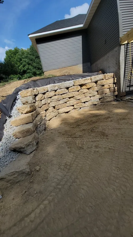 Professional lawn mowing service for year-round maintenance in Rock Island, IL by Tony's Landscaping