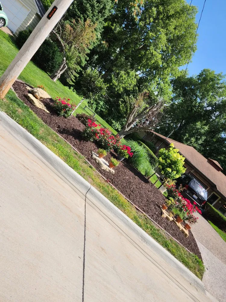 Affordable landscape installation for homes across Rock Island, IL - Tony's Landscaping