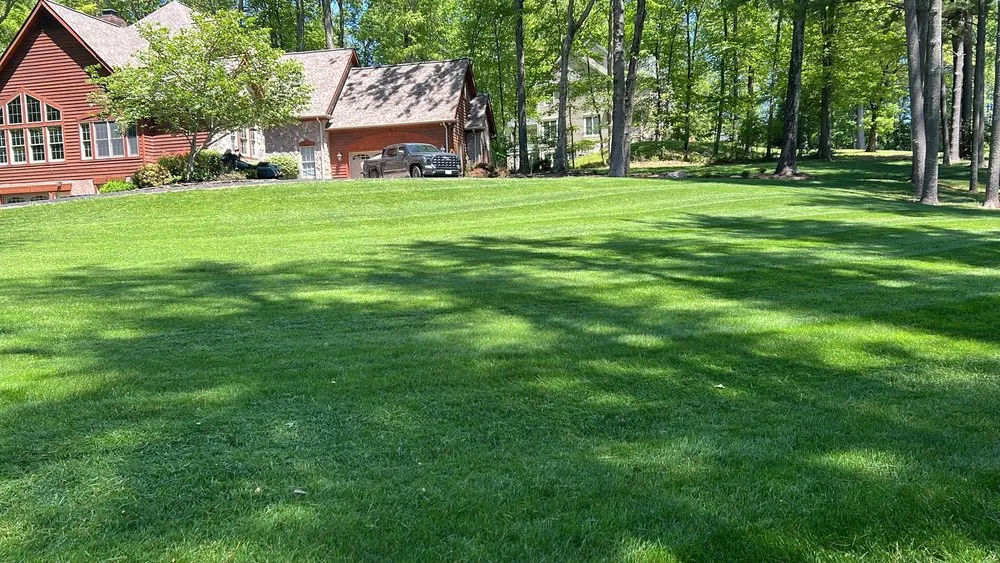 Custom garden landscaping in Reisterstown, MD by Tonys Landscaping Services