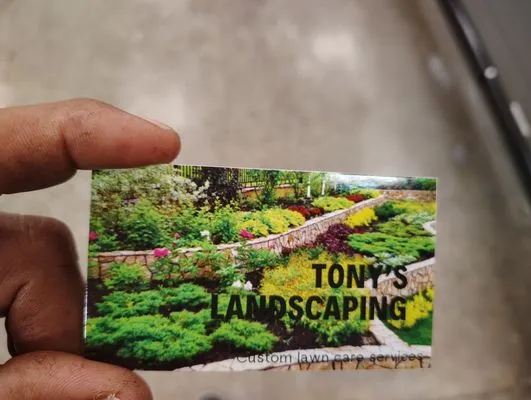 Tony's Landscaping Logo
