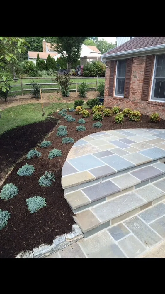 Expert garden landscaping for outdoor upgrades in Elkridge, MD by Tony's Lawn & Garden