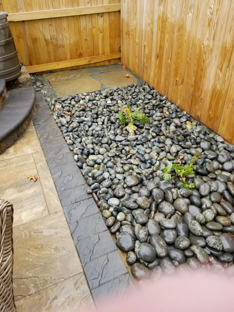 Professional residential landscaping for beautiful yards in Elkridge, MD by Tony's Lawn & Garden