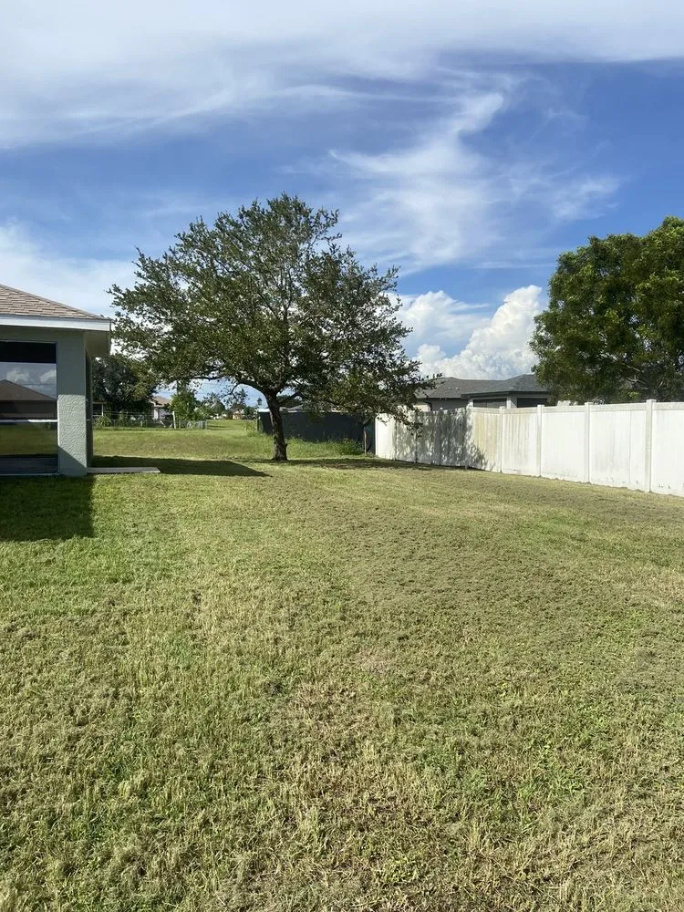 Professional lawn care service with custom design in Lehigh Acres, FL by Tony’s Lawn Care & Pressure Washing