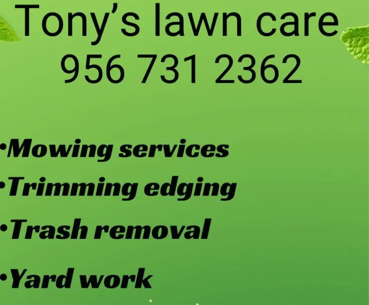 Custom landscape design experts serving Edinburg, TX - Tony's lawn care