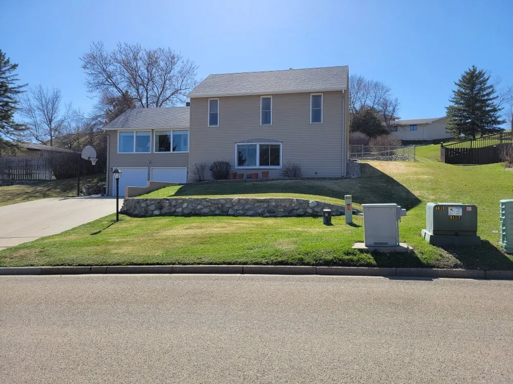 Professional landscaping services in Minot, ND by Tony's Lawn Service