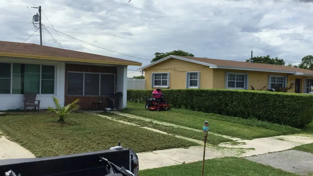 Reliable garden landscaping in North Miami, FL by Tonys Lawn Services