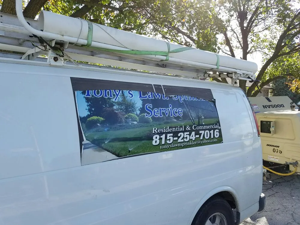 Custom garden landscaping in Plainfield, IL - Tony's Lawn Sprinkler Service