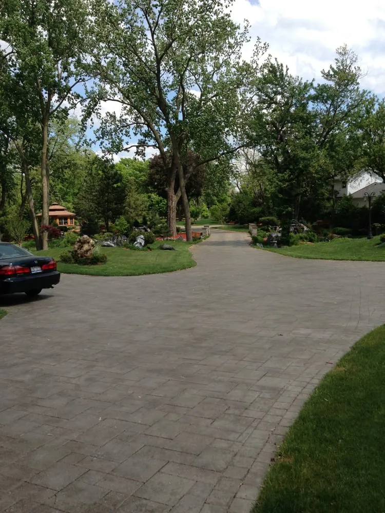 Affordable landscape installation with custom design in Plainfield, IL by Tony's Lawn Sprinkler Service