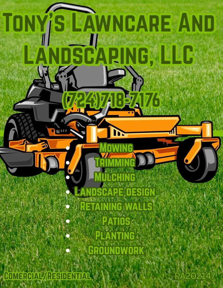 Reliable lawn mowing service in Greenville, PA by Tony's Lawncare And Landscaping