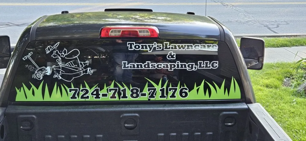 Professional yard cleanup service with custom design in Greenville, PA by Tony's Lawncare And Landscaping