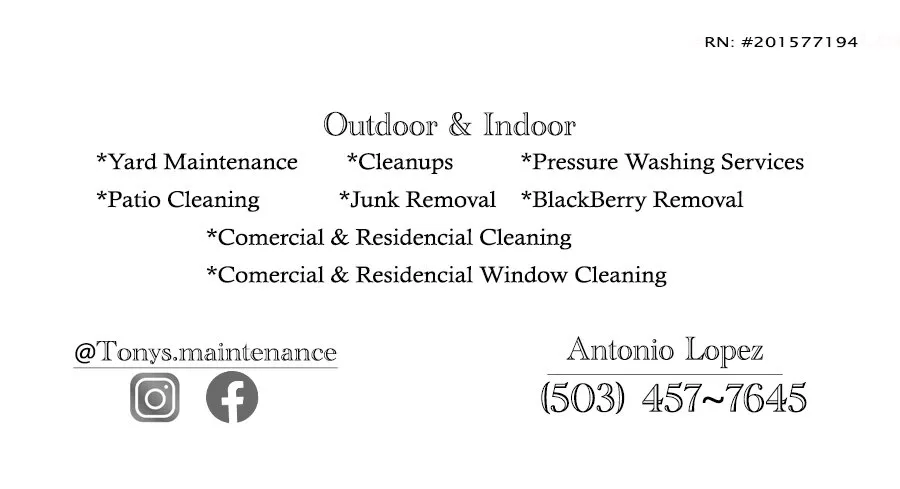 Expert landscaping services experts serving Springfield, OR - Tonys Maintenance