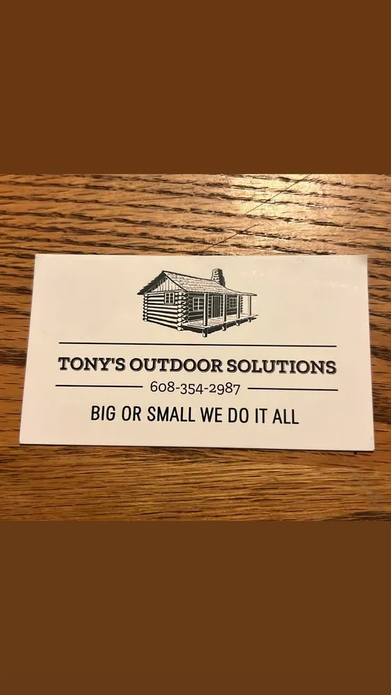 Reliable yard maintenance experts serving Sun Prairie, WI - Tony’s Outdoor Solutions