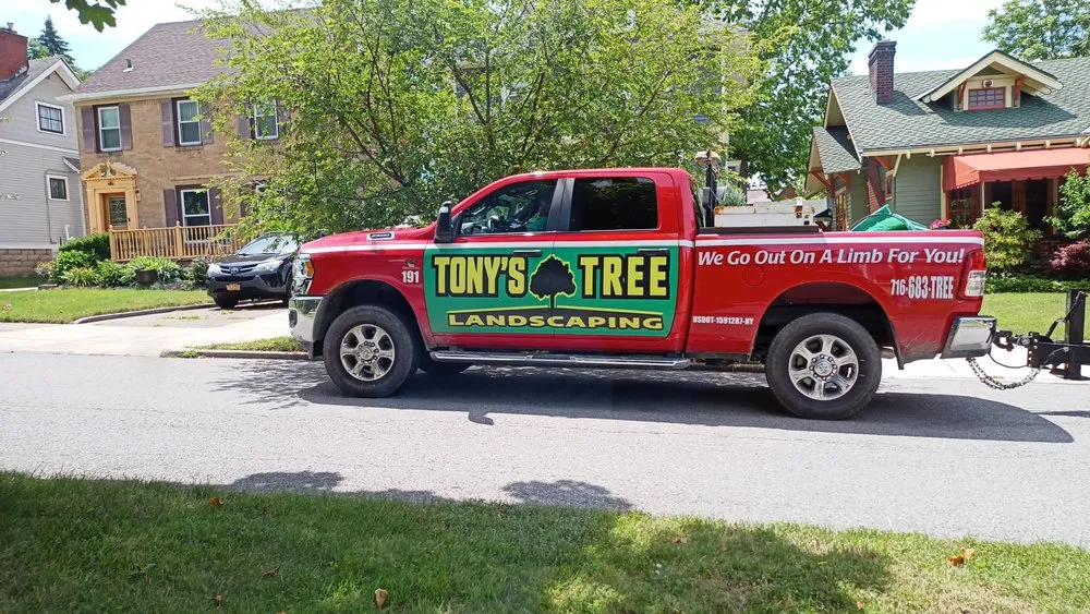 Local landscape design for outdoor upgrades in Cheektowaga, NY by Tony's Tree and Landscaping