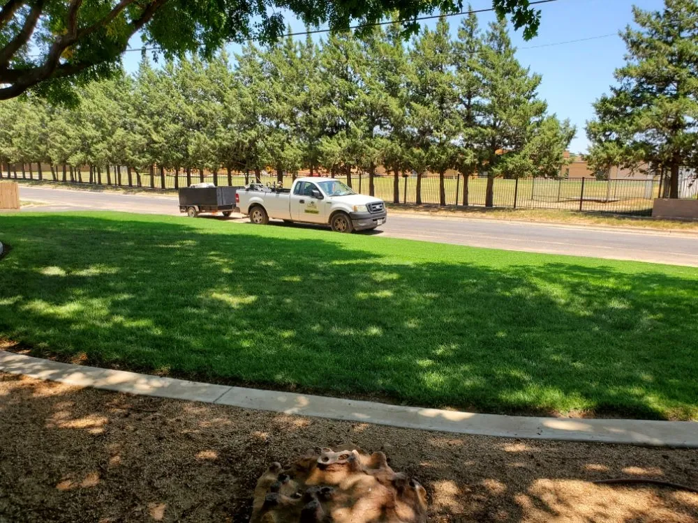 Local landscaping services in lubbock, TX by Too Good Lawn Care