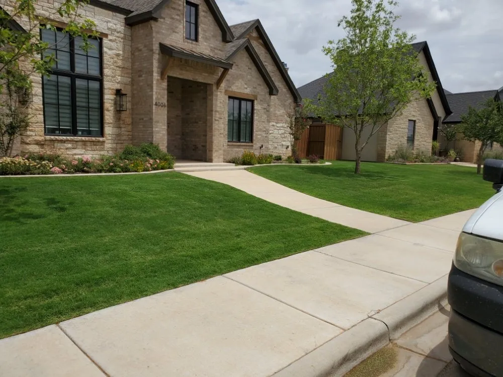 Professional landscape design in lubbock, TX by Too Good Lawn Care