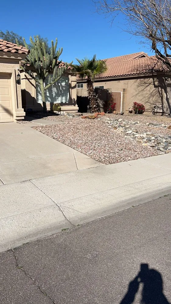 Affordable yard cleanup service in Chandler, AZ by Too Hot Landscaping