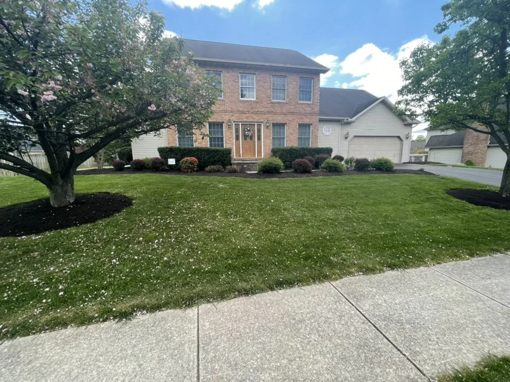 Professional landscape design for homes in Hershey, PA by Tooch's Property Management