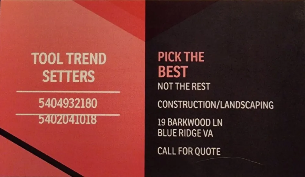 Expert residential landscaping in Blue Ridge, VA by Tool Trendsetters